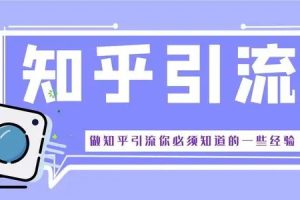 知乎爆款流量号项目实操，7天收入1W+