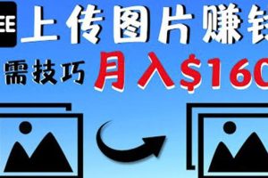 只需上传图片就能赚钱，不露脸不拍摄没有技巧轻松月赚$1600