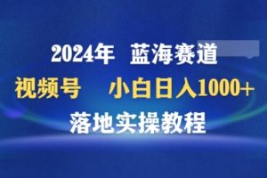 2024年视频号蓝海赛道百家讲坛，小白日入1000+，落地实操教程【揭秘】